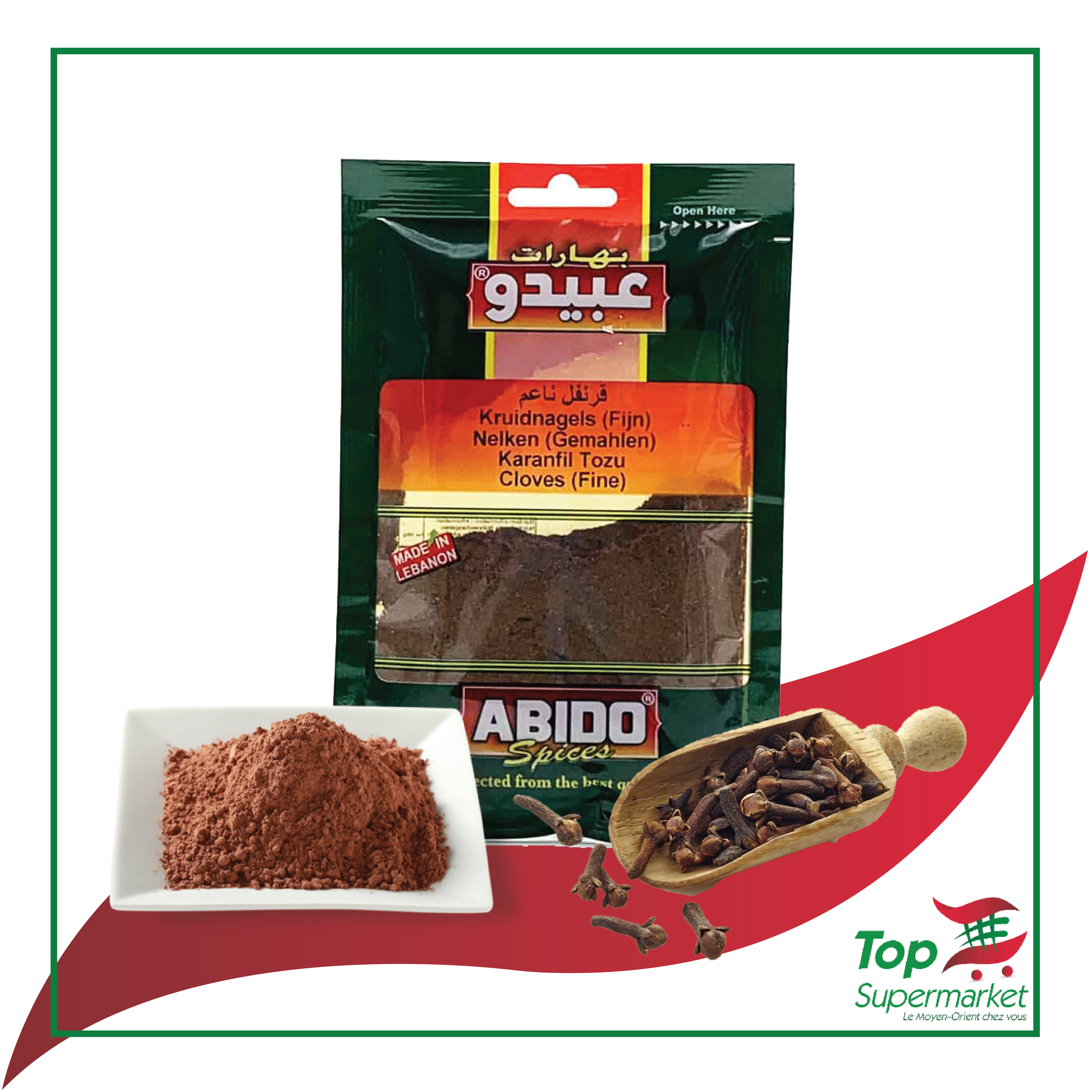 Abido Clous de Girofle Fin 50gr